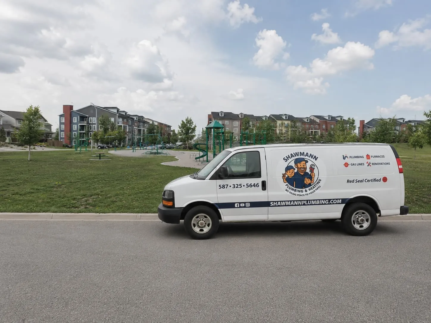 Shawmann Plumbing service van